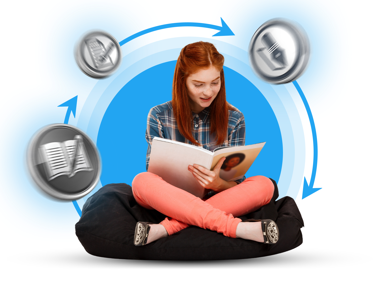 Author developing an idea into a published book